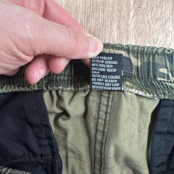 Steve’s Jeans Camo Jogger Pants Men’s 3X Elastic Waist Drawstring Cargo Style - Picture 4 of 4